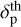 $\[\delta_{\mathrm{p}}^{\text {th }}\]$