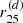 $ r_{25}^{(d)} $