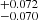 $ _{-0.070}^{+0.072} $