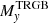 $ M_{\mathit{y}}^{\mathrm{TRGB}} $