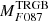 $ M_{F087}^{\mathrm{TRGB}} $