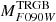 $ M_{F090W}^{\mathrm{TRGB}} $
