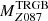 $ M_{Z087}^{\mathrm{TRGB}} $
