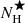 $ N_{\mathrm{H}}^{\bigstar} $