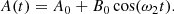 $$ \begin{aligned} A(t) = A_0 + B_0 \cos (\omega _2 t). \end{aligned} $$