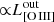 $ {\propto} L_{[{\mathrm{O}\,{\small{\text{III}}}}]}^{\mathrm{out}} $