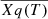 $ \overline{Xq(T)} $