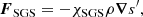 $$ \begin{aligned} \boldsymbol{F}_\mathrm{SGS} = -\chi _\mathrm{SGS} \rho \boldsymbol{\nabla }s^{\prime }, \end{aligned} $$