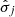 $ \hat{\sigma}_j $