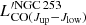 $ L_{\mathrm{CO}(J_{\mathrm{up}} - J_{\mathrm{low}})}^{{\prime}\mathrm{NGC\,253}} $