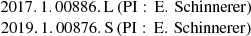 $ \begin{array}{c} \mathrm{2017.1.00886.L\,(PI:\,E.\,Schinnerer)}\\ \mathrm{2019.1.00876.S\,(PI:\,E.\,Schinnerer)}\\ \end{array} $