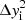 $ \Delta\mathit{y}_{\mathrm{i}}^{2} $