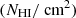 $ (N_{\textsc{HI}} / {\text{ cm}^{2}}) $