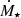 $ \dot{M}_\star $