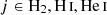 $ j\in{\mathrm{H}}_{2},{{\mathrm{H}\,\textsc{i}}},{{\mathrm{He}\,\textsc{i}}} $