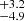 $ ^{+3.2}_{{-}4.9} $
