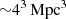 $ {\sim}4^3\,\rm{Mpc^{3}} $