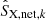 $ \hat{S}_{\mathrm{X,net},k} $