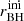 $ r_{\mathrm{BH}}^{\mathrm{ini}} $
