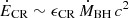 $ \dot{E}_{\mathrm{CR}} \sim \epsilon_{\mathrm{CR}}\,\dot{M}_{\mathrm{BH}}\,c^{2} $