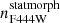 $ n_{\mathrm{F444W}}^{\mathrm{statmorph}} $
