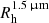 $ R_{\mathrm{h}}^{1.5\,{\upmu}\mathrm{m}} $