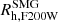 $ R_{\mathrm{h,F200W}}^{\mathrm{SMG}} $