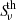 $ {S\!}_{\nu}^{\mathrm{th}} $
