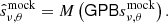 $$ \begin{aligned} \hat{s}^\mathrm{mock}_{\nu , \theta } = M\left(\mathsf{G }\mathsf{P }\mathsf{B }s^\mathrm{mock}_{\nu , \theta }\right). \end{aligned} $$