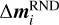 $\[\Delta \boldsymbol{m}_{i}^{\mathrm{RND}}\]$