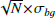 $ \sqrt{N} \times \sigma_{bg} $