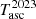 $ T_{\mathrm{asc}}^{2023} $