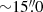 $ {\sim} 15{{\overset{\prime\prime}{.}}}0 $