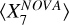 $\[\left\langle X_\text{7}^{N O V A}\right\rangle\]$