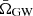 $ \bar{\Omega}_{\mathrm{GW}} $