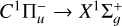 $\[C^1 \Pi_u^{-} \rightarrow X^1 \Sigma_g^{+}\]$