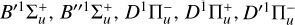 $\[B^{\prime 1} \Sigma_u^{+}, B^{\prime \prime 1} \Sigma_u^{+}, D^1 \Pi_u^{-}, D^1 \Pi_u^{+},D^{\prime} \Pi_u^{-}\]$