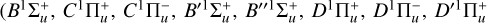 $\[B^1 \Sigma_u^{+}, C^1 \Pi_u^{+}, C^1 \Pi_u^{-}, B^{\prime 1} \Sigma_u^{+}, B^{\prime \prime 1} \Sigma_u^{+}, D^1 \Pi_u^{+}, D^1 \Pi_u^{-}, D^{\prime 1} \Pi_u^{+}\]$