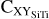 ${{\rm{C}}_{{\rm{X}}{{\rm{Y}}_{{\rm{SiTi}}}}}}$