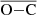 $ \overline{\mathrm{O}{-}\mathrm{C}} $