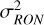 $\sigma _{RON}^2$