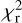 $\[\chi_{\mathrm{r}}^{2}\]$