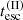 $ t^{(\mathrm{II})}_{\mathrm{esc}} $