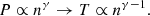 $$ \begin{aligned} P \propto n^{\gamma } \rightarrow T \propto n^{\gamma -1}. \end{aligned} $$