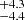 $ ^{+4.3}_{-4.4} $