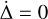 $\[\dot{\Delta}=0\]$