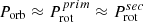 $ P_{\mathrm{orb}} \approx P_{\mathrm{rot}}^{prim} \approx P_{\mathrm{rot}}^{sec} $