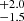 $ ^{+2.0}_{-1.5} $