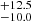 $ ^{+12.5}_{-10.0} $
