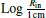 $ \mathrm{Log}\,\frac{R_{\mathrm{in}}}{1\,\mathrm{cm}} $
